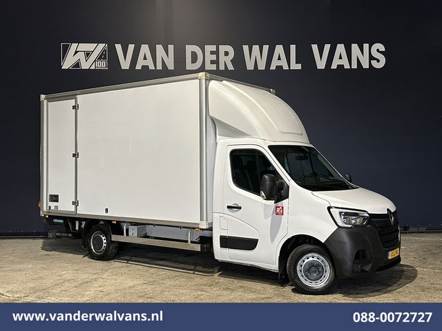 Renault Master - 2.3 dCi 146pk Bakwagen 232cm Hoog Laadklep Zijdeur Euro6 Airco | LED | Lat om Lat Betimmering Cruisecontrol, Bijrijdersbank