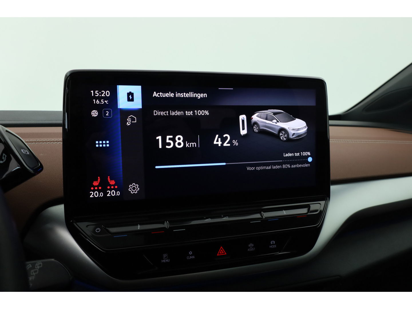 Volkswagen ID.4 Pro 77 kWh | SOH 95.5% | Pano | IQ. Light | Adapt. Cruise | Stoel- Stuurverw. | Keyless | Memory | Massage | HUD