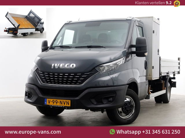 Iveco Daily - 35C18 3.0 180pk HiMatic Automaat 3-Zijdige Kipper Trekhaak 3500kg 10-2021