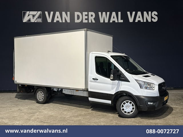 Ford Transit - 2.0 TDCI 161pk Bakwagen Laadklep Euro6 Airco | Cruisecontrol | Verwarmde voorruit | 1040kg laadvermogen Bijrijdersbank
