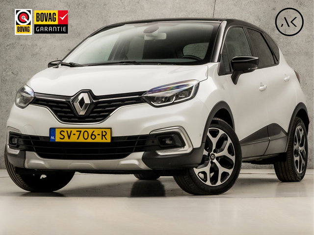 Renault Captur - 1.2 TCe Intens Sport Automaat (NAVIGATIE, CLIMATE, LEDER, PARELMOER, CAMERA, SPORTSTOELEN, GETINT GLAS, CRUISE, NIEUWE APK, NIEUWSTAAT)