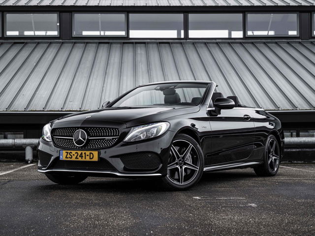 Mercedes-Benz C-Klasse - Cabrio C43 AMG 367PK Speedshift 4MATIC Burmester Airscarf Sportuitlaat Memory LED