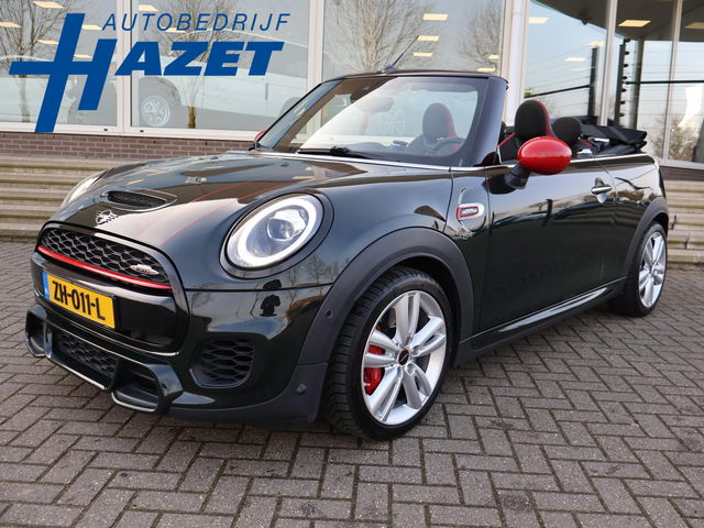MINI Cooper Cabrio - Mini 2.0 JCW JOHN WORKS 231 PK REBEL GREEN | JCW STOELEN | ADAPTIVE CRUISE | ORIG. NL