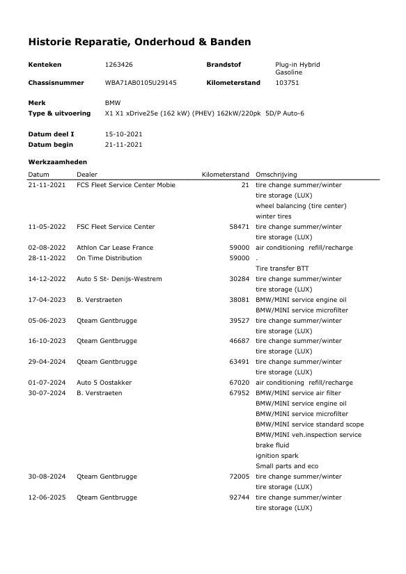 BMW X1 xDrive25e Executive CAMERA / CARPLAY / AUTOMAAT / LEDER / LED / CRUISE CONTROLE / STOELVERWARMING