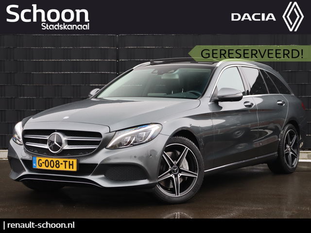 Mercedes-Benz C-Klasse - Estate 400 4MATIC Prestige | Adap. Cruise | Luchtvering | Stoelventilatie-/verwarming | HUD | Memory | Burmester | 360 Camera | Pano