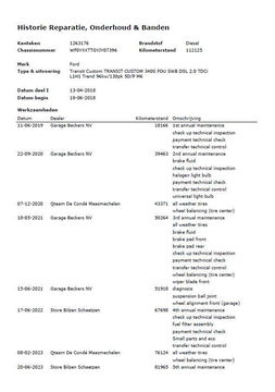 Ford Transit Custom 340 2.0 TDCI L1H2 Limited AIRCO / CRUISE CONTROLE / EURO 6 / TREKHAAK / L1H1