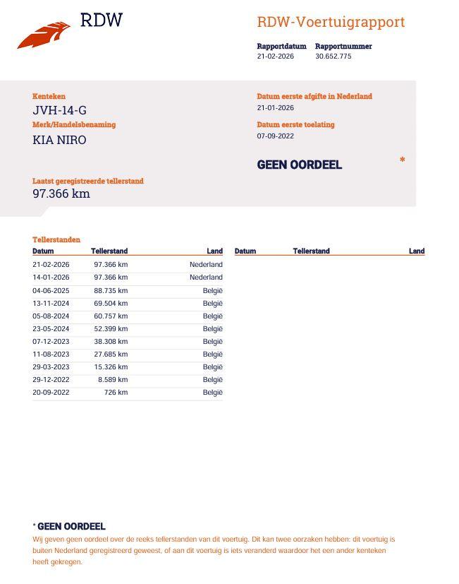 Kia Niro 1.6 GDi PHEV DynamicLine TREKHAAK / PLUG IN HYBRID / CARPLAY / NAVI / FABRIEKS GARANTIE !