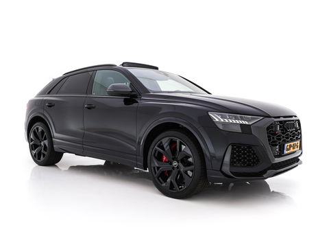 Audi RS Q8 4.0 TFSI quattro *MILLTEK | CERAMIC-BRAKES | PANO | HEAD-UP | CARBON-PACK | LEATHER | MEMORY-PACK | 4-WHEEL-STEERING | AIR-SUSPENSION | BANG&OLFUSEN | ADAPTIVE-CRUISE | BLINDSPOT | TOP-VIEW | SOFT-CLOSE | NIG