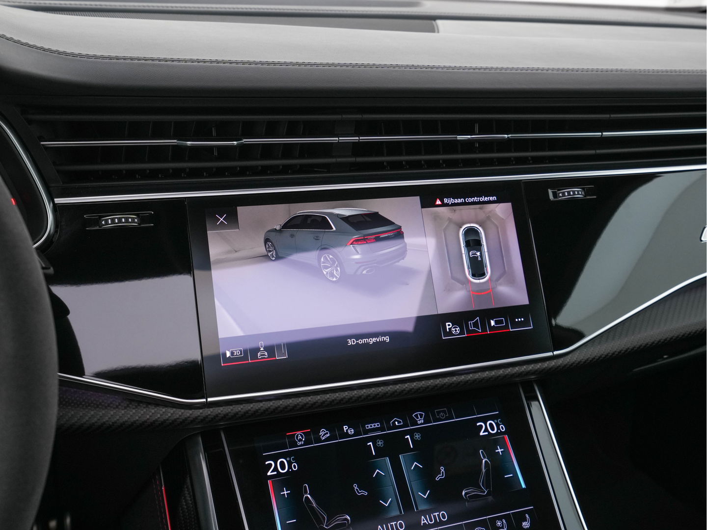 Audi RS Q8 4.0 TFSI quattro *MILLTEK | CERAMIC-BRAKES | PANO | HEAD-UP | CARBON-PACK | LEATHER | MEMORY-PACK | 4-WHEEL-STEERING | AIR-SUSPENSION | BANG&OLFUSEN | ADAPTIVE-CRUISE | BLINDSPOT | TOP-VIEW | SOFT-CLOSE | NIG