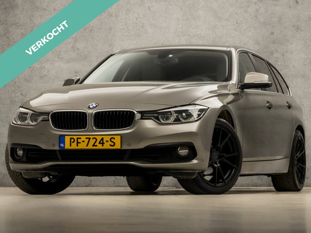BMW 3 Serie - Touring 318i High Executive Automaat (GROOT NAVI, CLIMATE, LEDER, STOELVERWARMING, SPORTSTOELEN, GETINT GLAS, CRUISE, LED KOPLAMPEN, NIEUWSTAAT)