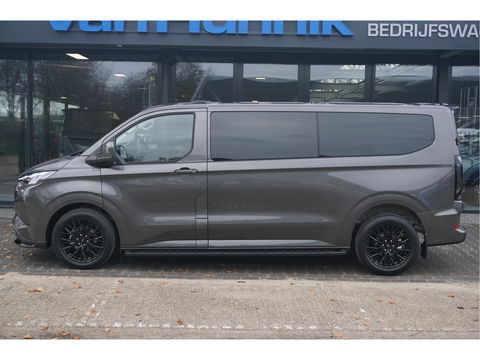 Ford Transit Custom 320L 2.5 PHEV 233PK Dubbel Cabine JWR EDITION PRIJS INCL. BPM !! 13" Navi, Adap. Cruise, Camera, 19" LM, Trekhaak!! NR. HYBDC3