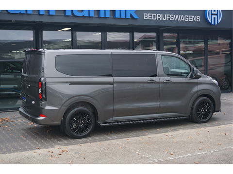 Ford Transit Custom 320L 2.5 PHEV 233PK Dubbel Cabine JWR EDITION PRIJS INCL. BPM !! 13" Navi, Adap. Cruise, Camera, 19" LM, Trekhaak!! NR. HYBDC3