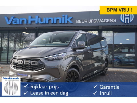 Ford Transit Custom 320L 2.5 PHEV Hybride 233PK JWR EDITION PRIJS INCL. BPM !! 13" Navi, Adap. Cruise, Camera, 19" LM, Trekhaak!! NR. HYB015