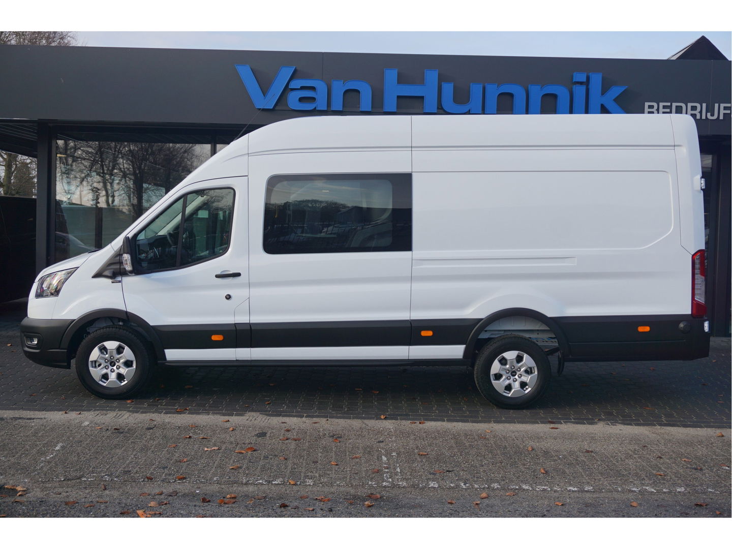 Ford Transit 350L 130PK L4H3 Dubbel Cabine BPM VRIJ!! Navi, ° Camera, Adap. Cruise, LM Velg!! NR. A240