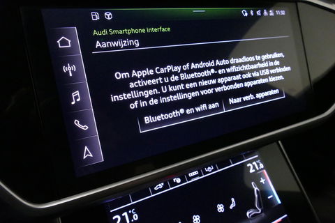 Audi A6 Avant 55 TFSI e quattro S edition Competition / S Line / RS6 Look Diffuser / Maxton Design Bodykit V.2 / Panoramadak / Matrix LED / Apple Carplay - Android Auto / Stoelverwarming / Ambienteverlichting / Stuurwiel verwarming / 21'' LMV / Trekhaak (wegklapb