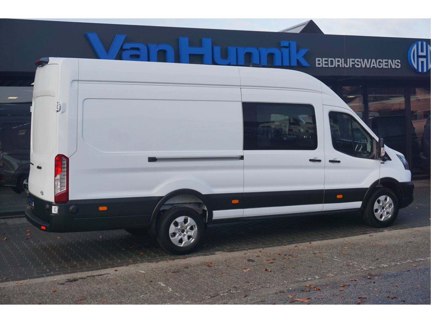 Ford Transit 350L 130PK L4H3 Dubbel Cabine BPM VRIJ!! Navi, ° Camera, Adap. Cruise, LM Velg!! NR. A242