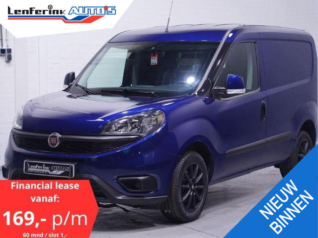 Fiat Doblò - Cargo 1.3 MJ 95 pk L1H1 SX Airco, Navi, 17" LMV Cruise Control, Elek. Pakket, NAP, PDC achter, 1e Eigenaar