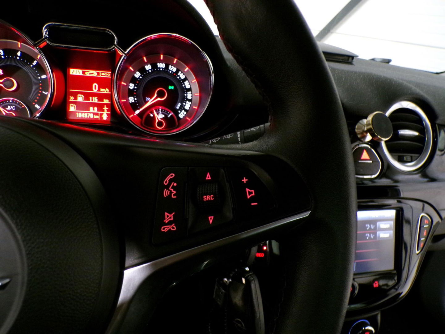 Opel ADAM 1.4 Glam "Origineel NL!" Panoramadak Bluetooth Cruise-control Leer Climatronic 17"Velgen Parkeersensoren