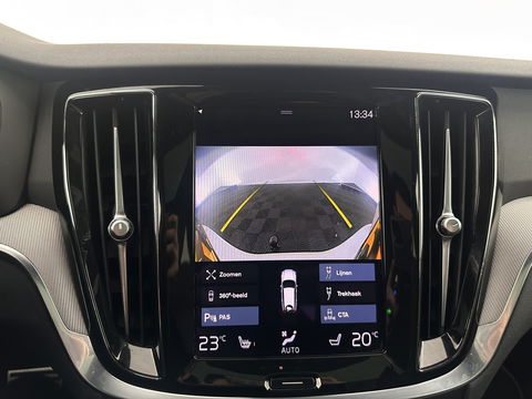 Volvo V60 2.0 T6 Recharge AWD R-Design (Plug-in) (INCL.BTW) Aut. *PANO | HEAD-UP | LEATHER-FABRIC | FULL-LED | MEMORY-PACK | HARMAN/KARDON | DIGI-COCKPIT | HEATED-SPORTSEATS | KEYLESS | DAB+ | NAVI-FULLMAP | PDC | CRUISE | TOWBAR | 19''ALU*