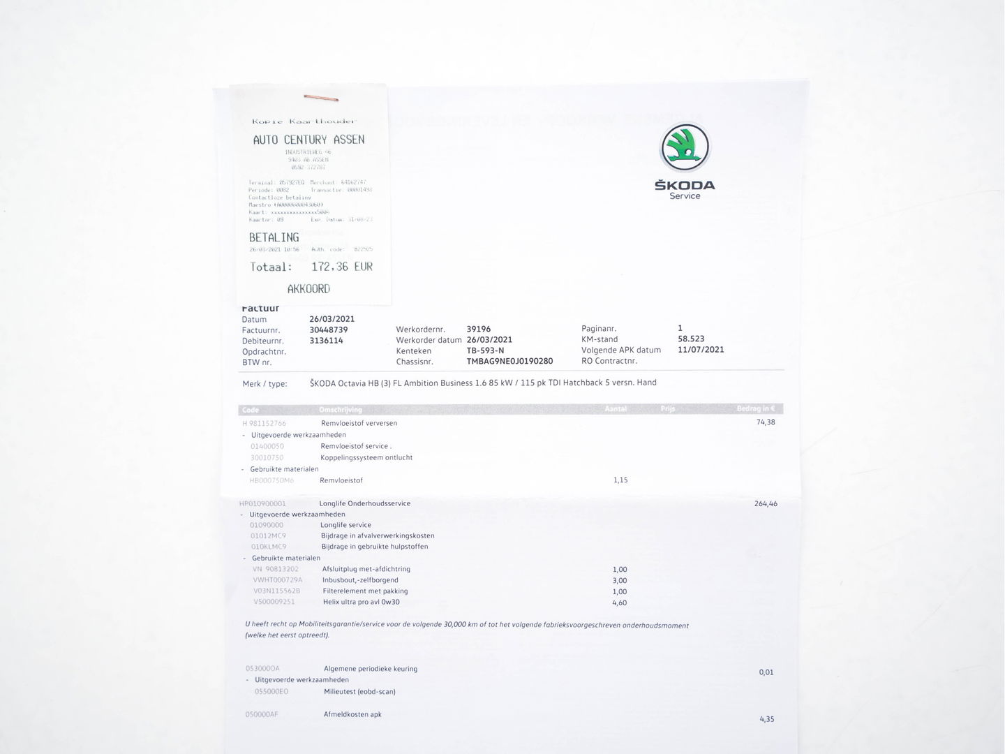 Škoda Octavia 1.6 TDI Greentech Ambition Business *LEATHER-FABRIC | NAVI-FULLMAP | HEATED-COMFORTSEATS | ECC | TOWBAR | PRIVACY-GLASS | PARKPILOT | CRUISE | 16''ALU *