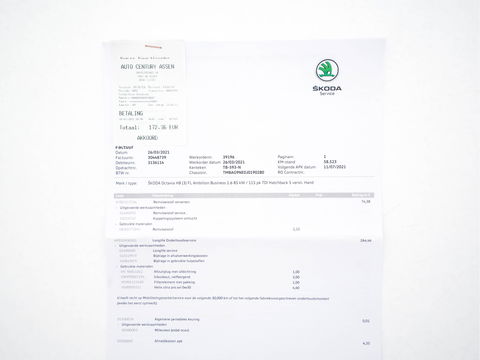 Škoda Octavia 1.6 TDI Greentech Ambition Business *LEATHER-FABRIC | NAVI-FULLMAP | HEATED-COMFORTSEATS | ECC | TOWBAR | PRIVACY-GLASS | PARKPILOT | CRUISE | 16''ALU *