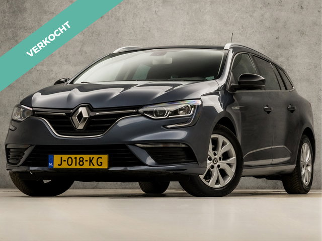 Renault Mégane Estate - 1.3 TCe Sport 141Pk Automaat (VIRTUAL COCKPIT, APPLE CARPLAY, NAVIGATIE, KEYLESS, SPORTSTOELEN, GETINT GLAS, TREKHAAK, CRUISE, NIEUWSTAAT)