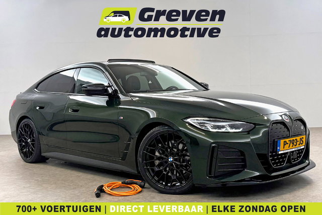 BMW i4 - eDrive40 84 kWh M-Sport | M-Performance kit | Pano | 20''LMV | Widescreen | BMW-LED | Snelladen | SOH 92% | Camera | Sfeer | Virtual | Trekhaak | Carplay