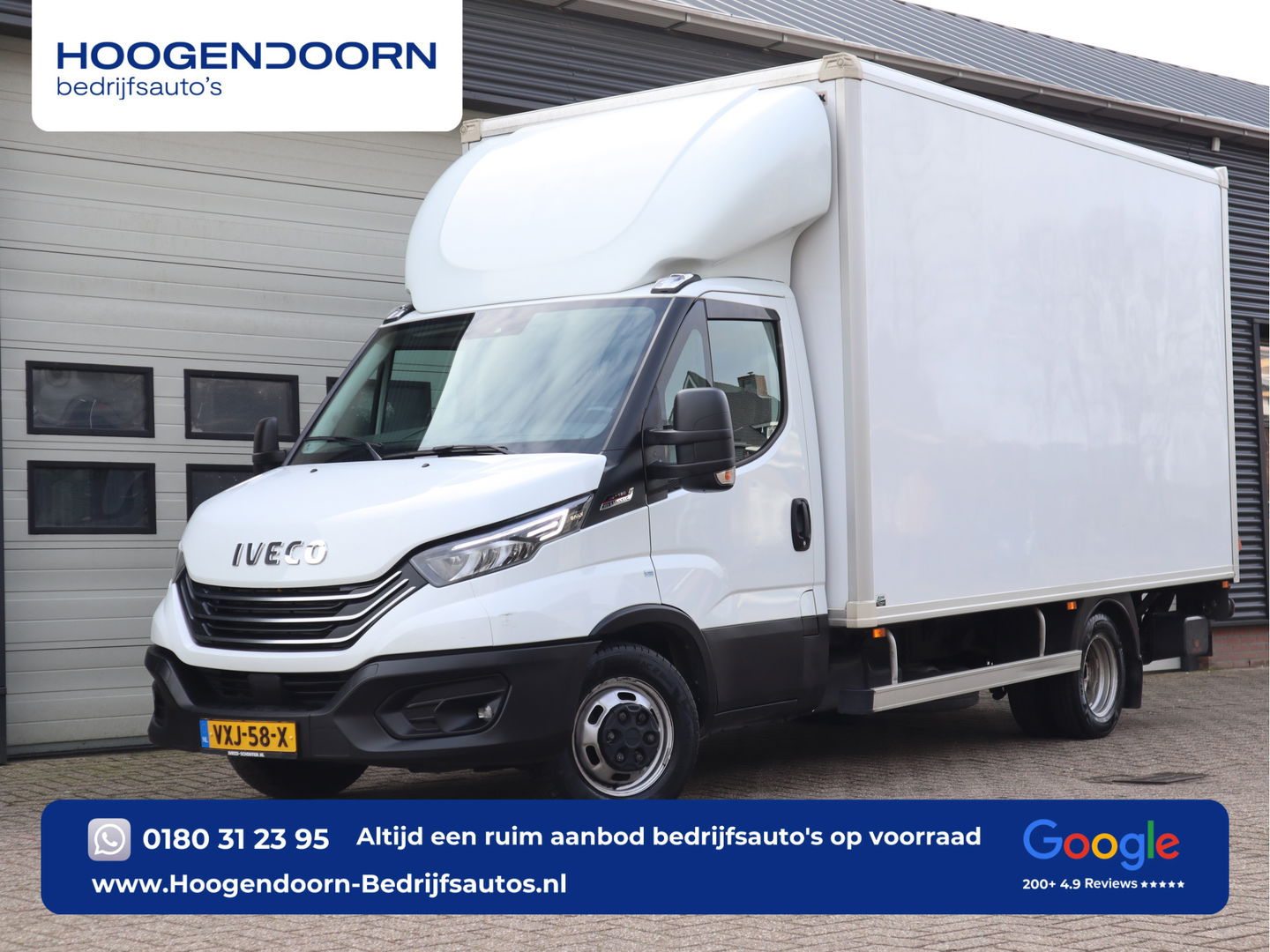 Iveco Daily 40C18 3.0 Hi-Matic Automaat Euro 6 Bakwagen - Laadklep 1000kg
