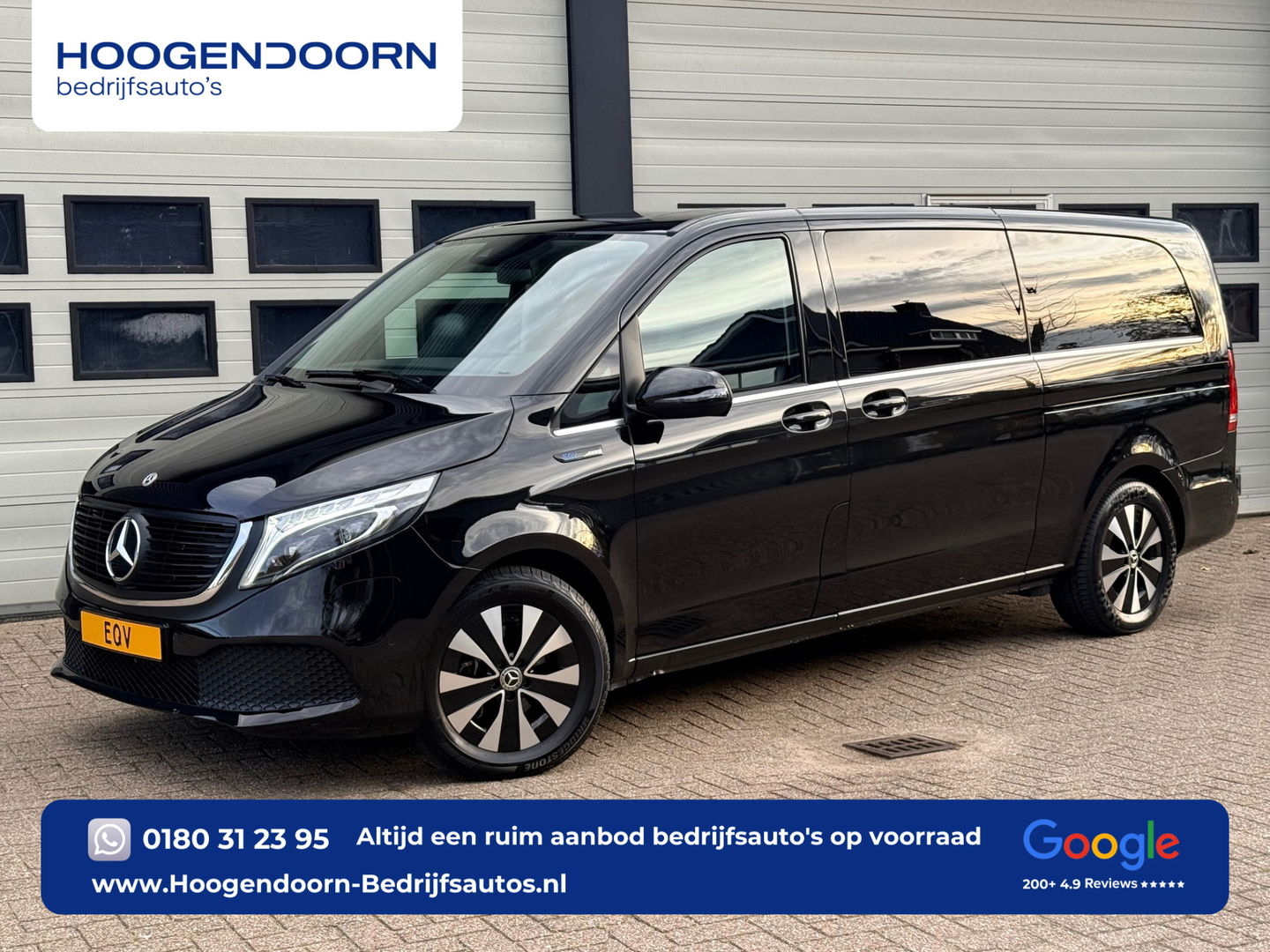 Mercedes-Benz EQV 300 90kWh L3 Extra Lang - 8 Zits - Leder - elc. Schuif