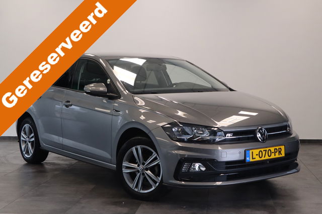 Volkswagen Polo - 1.0 TSI R-Line Edition ACC 16''lmv Navigatie 24 maanden garantie mogelijk (*vraag naar de voorwaarden)