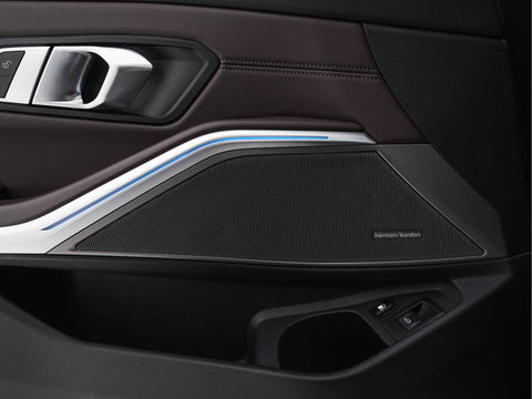 BMW 3 Serie Touring 320e M-Sportpack Business Edition Plus (Plug-In) (INCL-BTW) *PANO | LASER-LED | LEATHER | HEATED-SPORTSEATS | HARMAN/KARDON | VIRTUAL-COCKPIT | AMBIENT-LIGHT | NAVI-FULLMAP | DAB+ | 18''ALU*