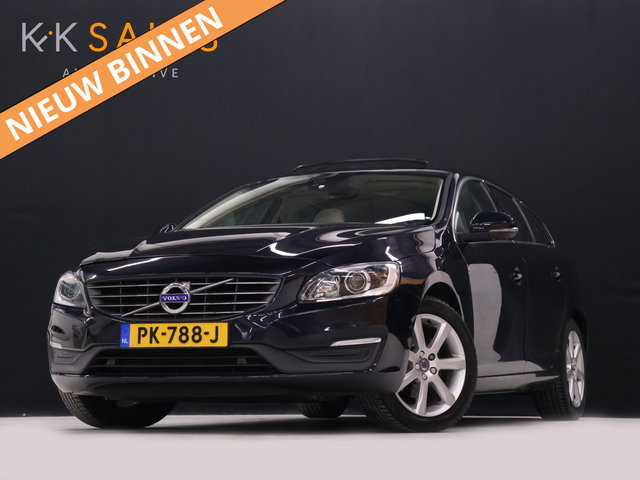 Volvo V60 - 2.0 T4 Polar+ [SCHUIFKANTELDAK, TREKHAAK, CRUISE CONTROL, BLUETOOTH TELEFOON, HARMAN/KARDON, ACHTERUITRIJCAMERA, PDC V+A, STUURVERWARMING, NIEUWSTAAT]