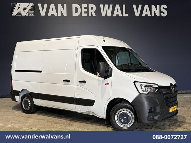 Renault Master - 2.3 dCi 136pk L2H2 Euro6 Airco | Camera | Navigatie | LED | 2500kg Trekhaak | Cruisecontrol Parkeersensoren, Bijrijdersbank