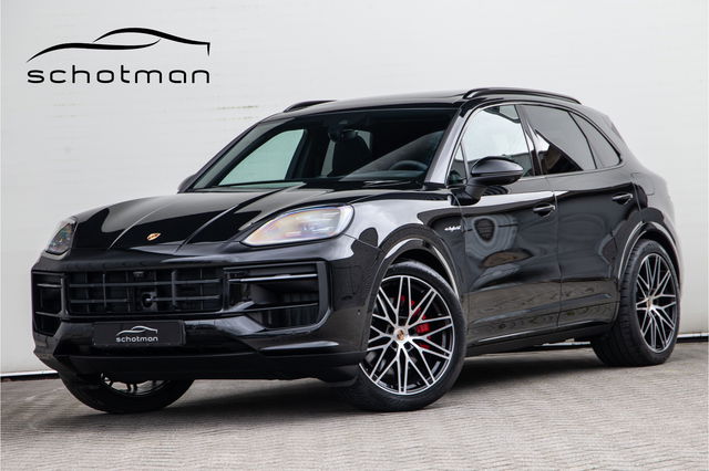 Porsche Cayenne - 3.0 E-Hybrid Sport-Design, Pano, Bose, 18-voudige sportstoelen, Soft-Close