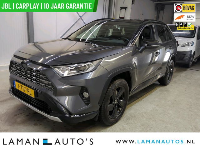 Toyota RAV4 - 2.5 Hybrid 218pk Bi-Tone | Innovation Alarm JBL CarPlay Halfleder ECC Nav 18" LMV ACC Camera Metallic | Hybrid Voorschoten