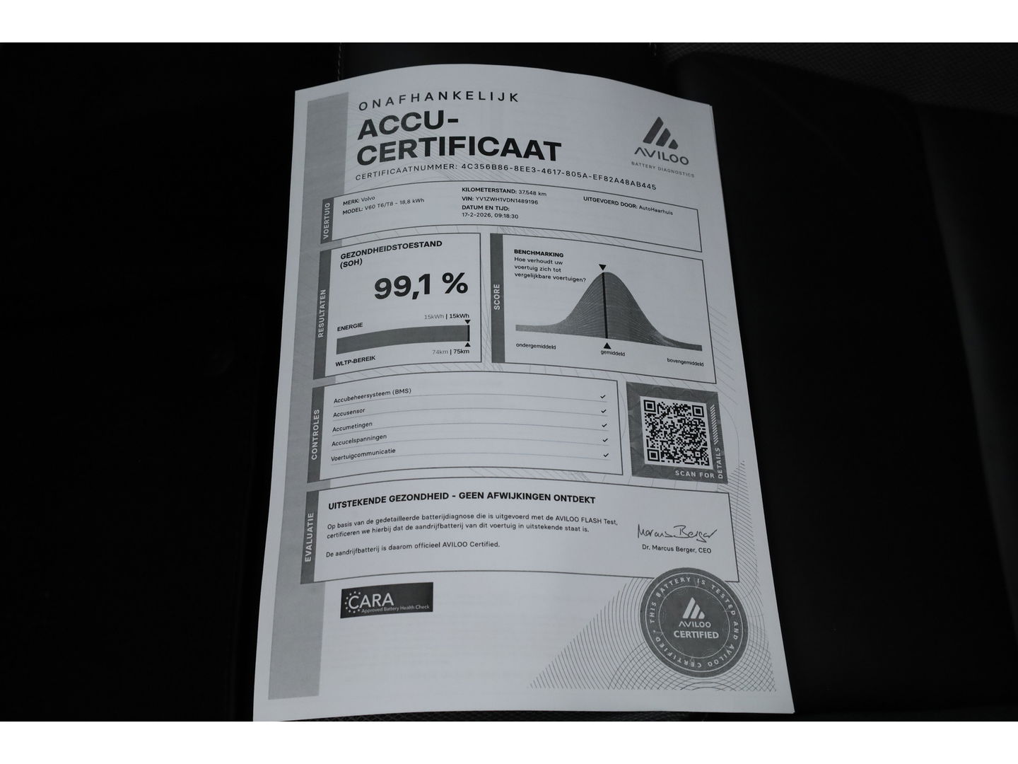 Volvo V60 2.0 T6 Recharge AWD R-Design | Trekhaak | SOH 99,1 | Mem stoelen | camera| Stoel & Stuur verw. |