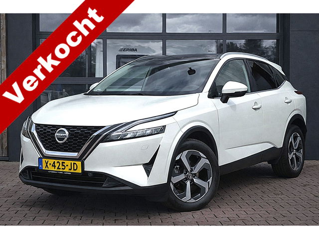 Nissan QASHQAI - 1.3 MHEV Xtronic Premiere Edition | Pano | Trekhaak | Camera | Stoelverwarming | All-seasons |