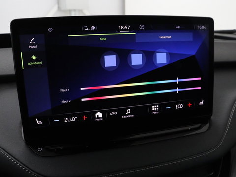 Škoda Enyaq iV 80 Sportline | SOH 91% | Panoramdak | Head-Up | Trekhaak | Adaptive cruise | 360 Camera | Stoelverwarming | Matrix LED | Memory | Carplay | Navigatie | Alcantara