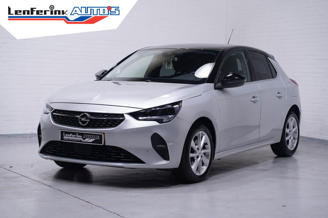 Opel Corsa - 1.2 Elegance Apple carplay Camera Navi Clima Leder/stof PDC v+a