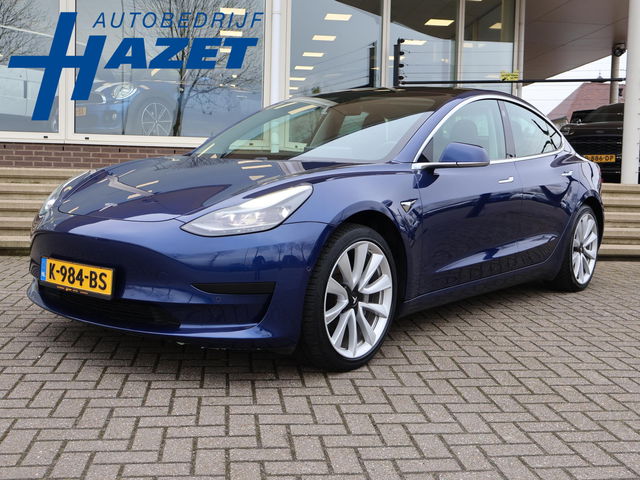 Tesla Model 3 - 60 kWh RWD *BTW* + AFN. TREKHAAK | LEDER | AUTOPILOT | PANORAMA | 3 CAMERA'S