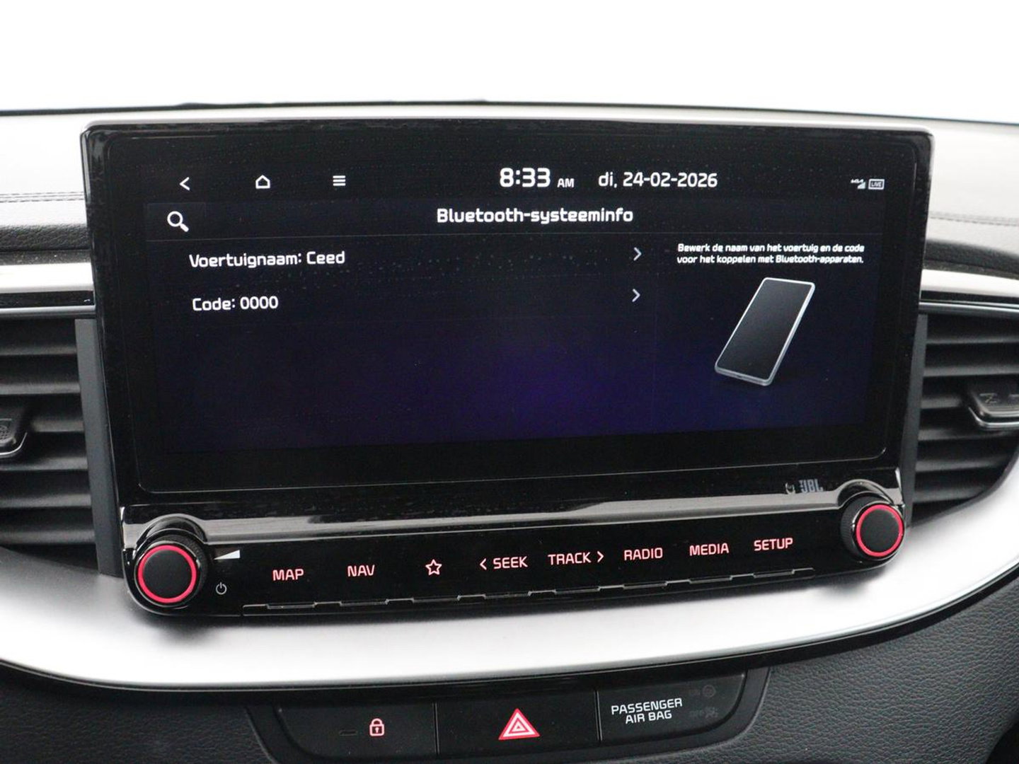 Kia ProCeed 1.5 T-GDI GT-PlusLine | Panoramadak | Trekhaak | Stoelverwarming | Leder/Alcantara | Adaptive cruise | Camera | Carplay | Keyless | Memory | JBL Sound | Full LED | Navigatie