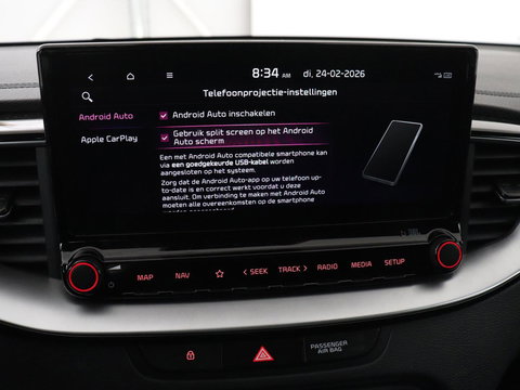Kia ProCeed 1.5 T-GDI GT-PlusLine | Panoramadak | Trekhaak | Stoelverwarming | Leder/Alcantara | Adaptive cruise | Camera | Carplay | Keyless | Memory | JBL Sound | Full LED | Navigatie