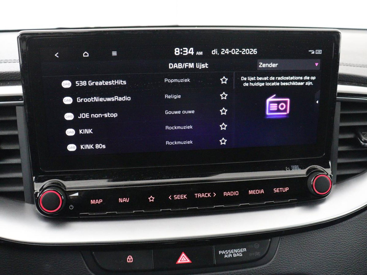 Kia ProCeed 1.5 T-GDI GT-PlusLine | Panoramadak | Trekhaak | Stoelverwarming | Leder/Alcantara | Adaptive cruise | Camera | Carplay | Keyless | Memory | JBL Sound | Full LED | Navigatie