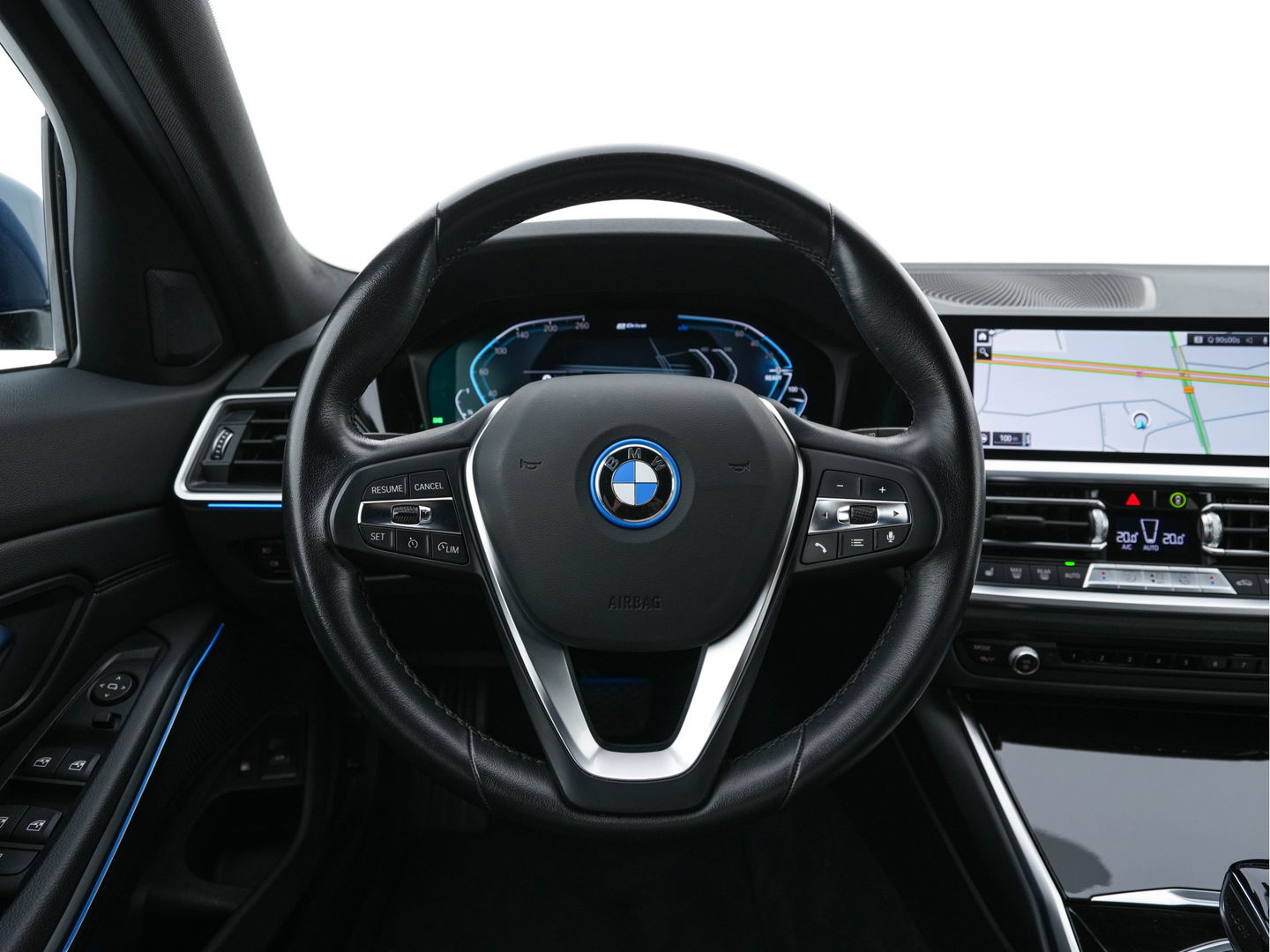 BMW 3 Serie Touring 320e Business Edition Plus [Plug-In] (INCL-BTW) Aut. *LEATHER | FULL-LED | HEATED-SPORTSEATS | DIGI-COCKPIT | HIFI-SOUND | NAVI-FULLMAP | PRIVACYGLASS | PDC | AMBIENTLIGHT | DAB | KEYLESS | TOWBAR | 17"ALU* *