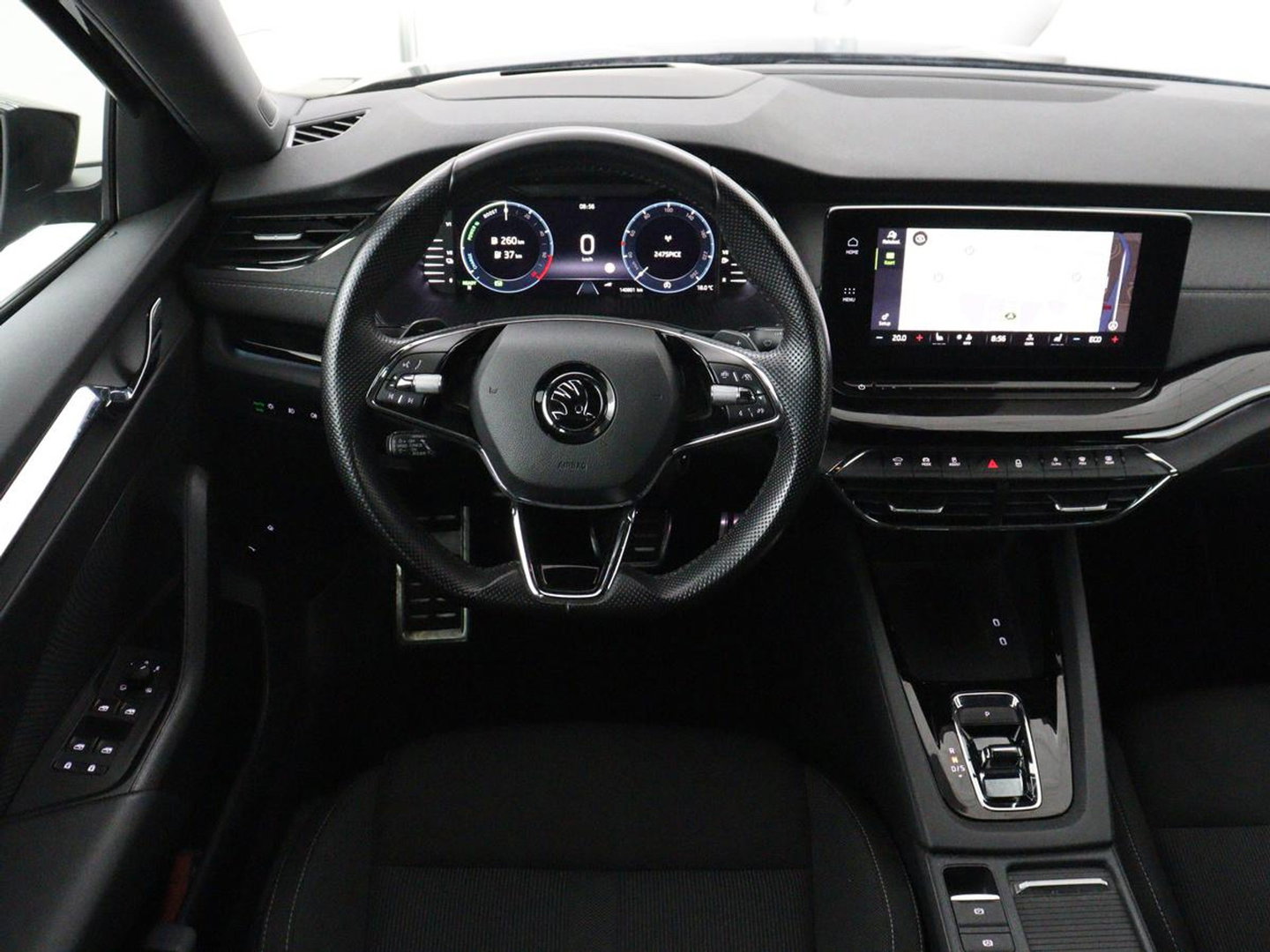 Škoda Octavia 1.4 TSI iV PHEV Sportline | SOH 92% | Head-Up | Adaptive Cruise | Carplay | Stoelverwarming | Side Assist | Memory | Navigatie | Full LED | Sfeerverlichting | Canton Sound | PHEV | Plug In