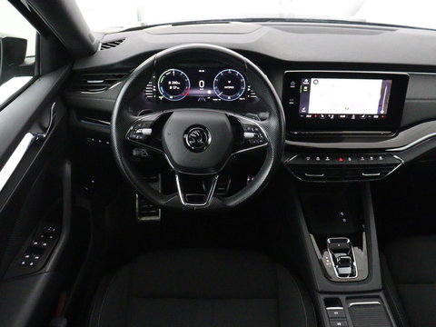 Škoda Octavia 1.4 TSI iV PHEV Sportline | SOH 92% | Head-Up | Adaptive Cruise | Carplay | Stoelverwarming | Side Assist | Memory | Navigatie | Full LED | Sfeerverlichting | Canton Sound | PHEV | Plug In