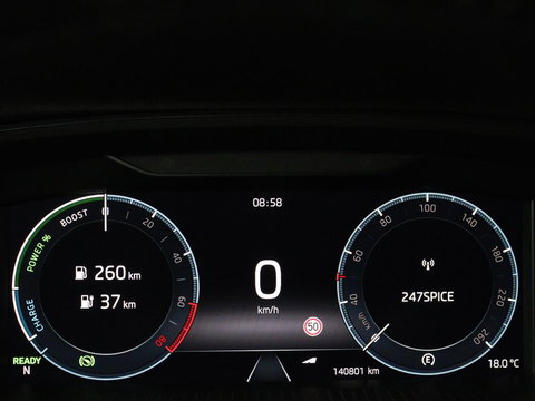 Škoda Octavia 1.4 TSI iV PHEV Sportline | SOH 92% | Head-Up | Adaptive Cruise | Carplay | Stoelverwarming | Side Assist | Memory | Navigatie | Full LED | Sfeerverlichting | Canton Sound | PHEV | Plug In