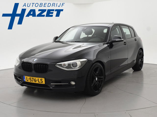 BMW 1 Serie - 118i 5-DEURS 170 PK AUT. SPORT + 18 INCH | STOELVERW. | SPORTSTOELEN | NAVIGATIE