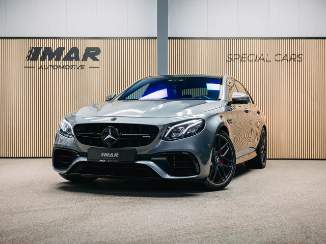 Mercedes-Benz E-Klasse - E63s AMG 4MATIC Premium Plus | Burmester 3D | Carbon interieur en exterieur| Dealer onderhouden | Sportuitlaat | 360 Camera | Head-Up |
