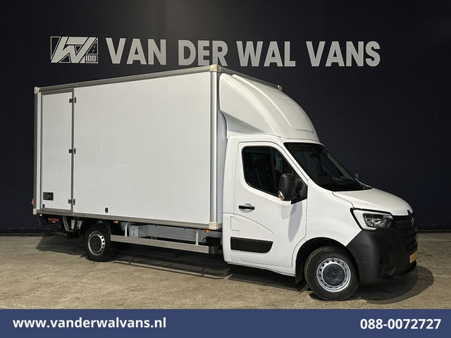 Renault Master - 2.3 dCi 146pk Bakwagen 233cm Hoog Laadklep Zijdeur Euro6 Airco | LED | Lat om Lat Betimmering Cruisecontrol, Bijrijdersbank